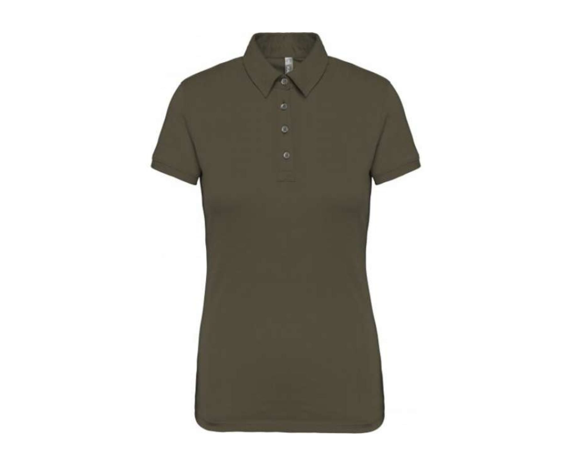 KA263 | Ladies' Short Sleeved Jersey Polo Shirt Light Khaki
