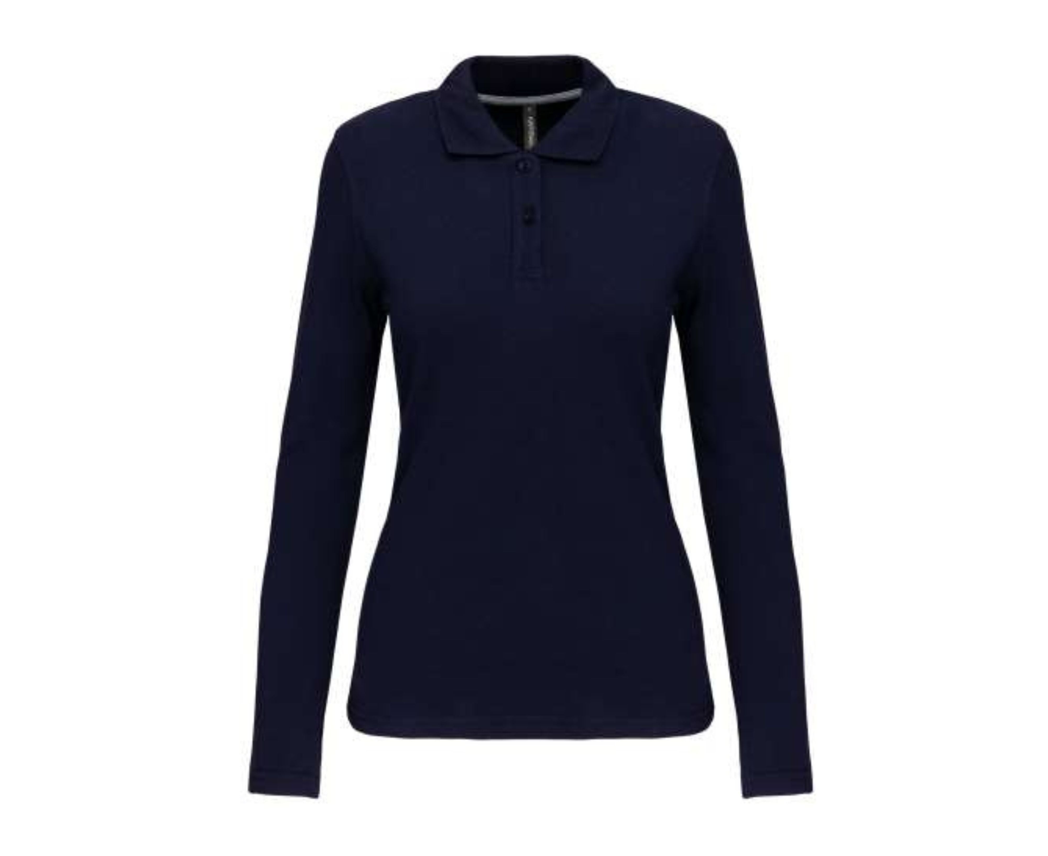 KA244 | Ladies' Long Sleeved Polo Shirt Navy