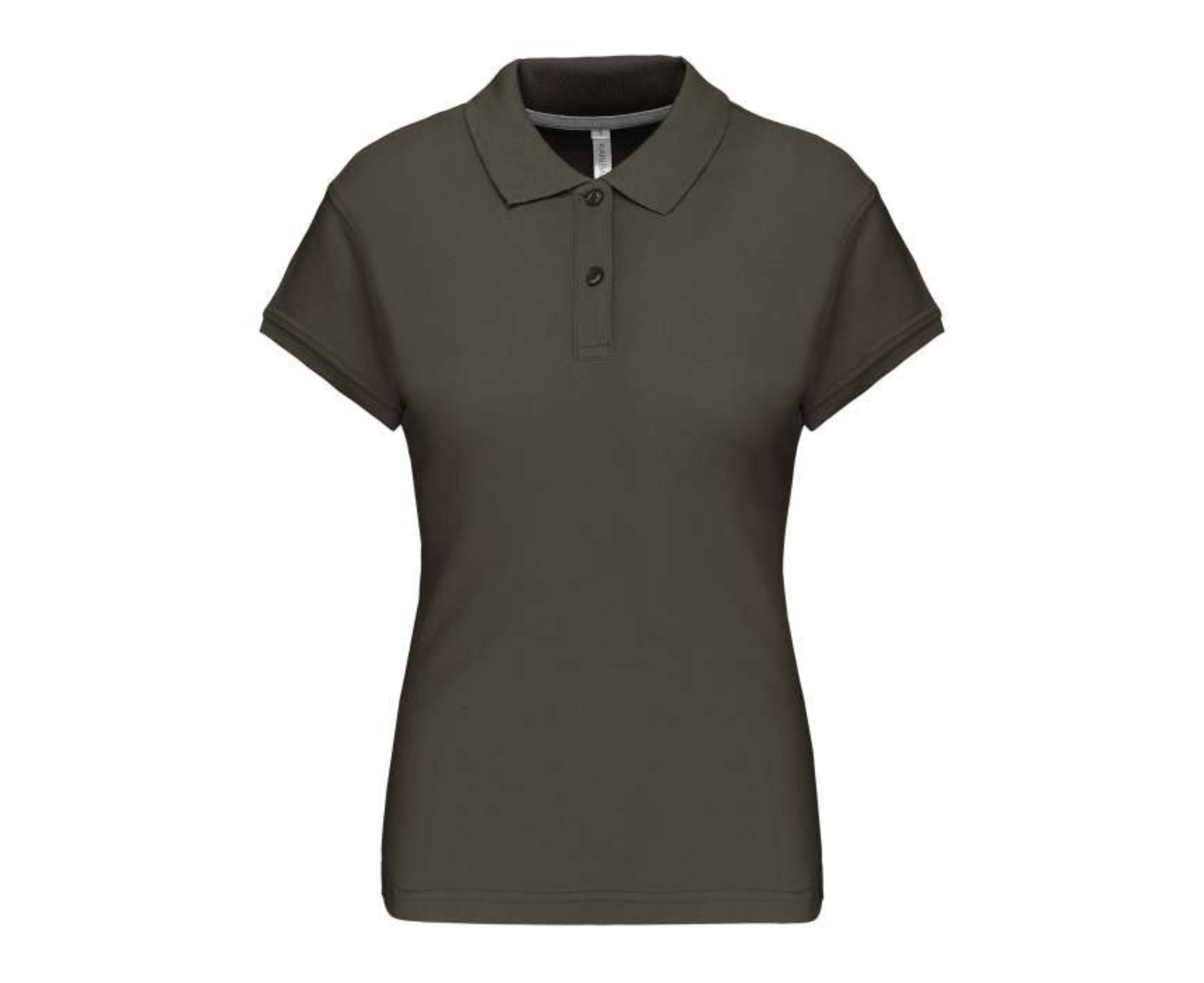 KA242 | Ladies Short Sleeved Polo Shirt Dark Khaki