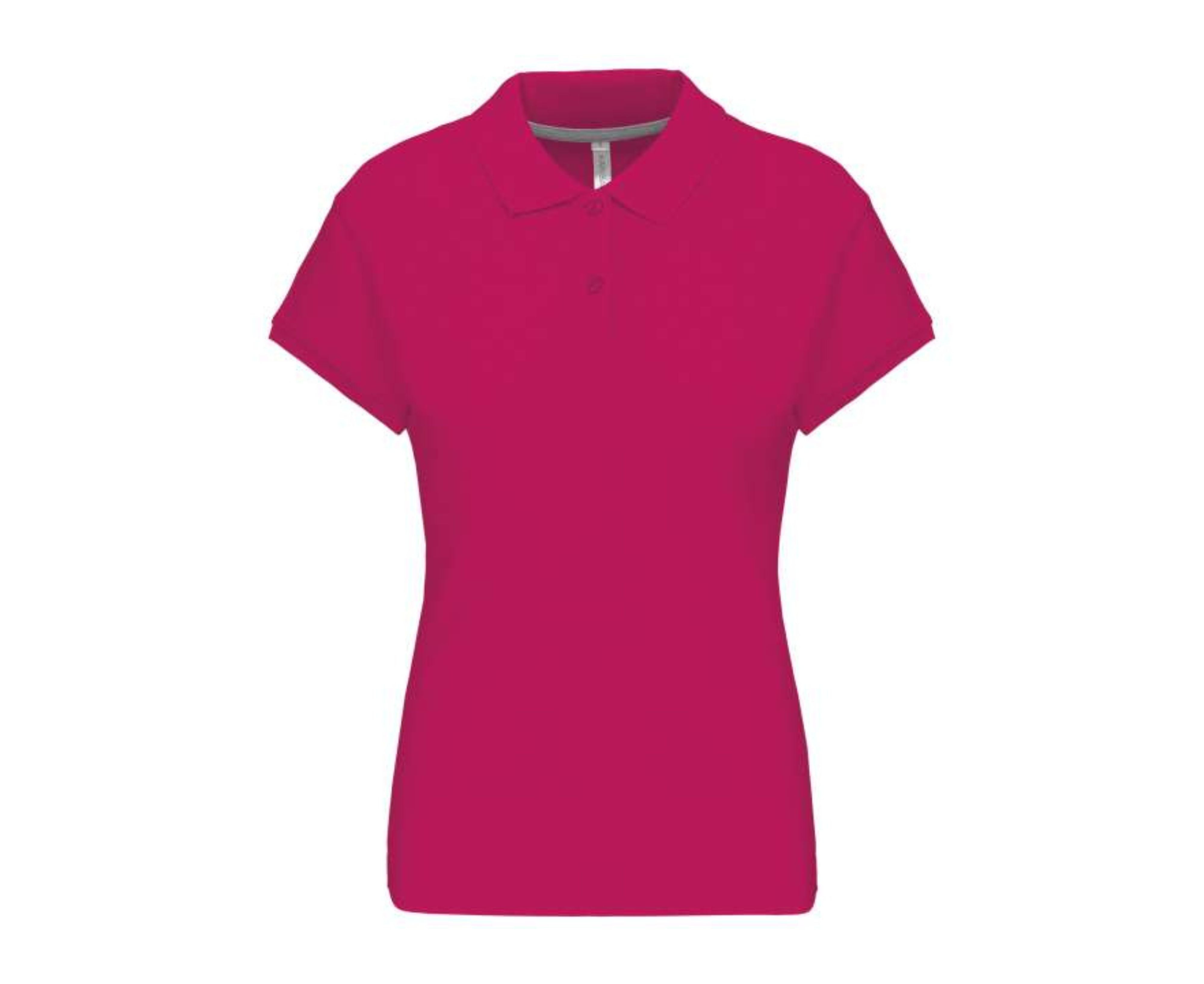 KA242 | Ladies Short Sleeved Polo Shirt Fuchsia