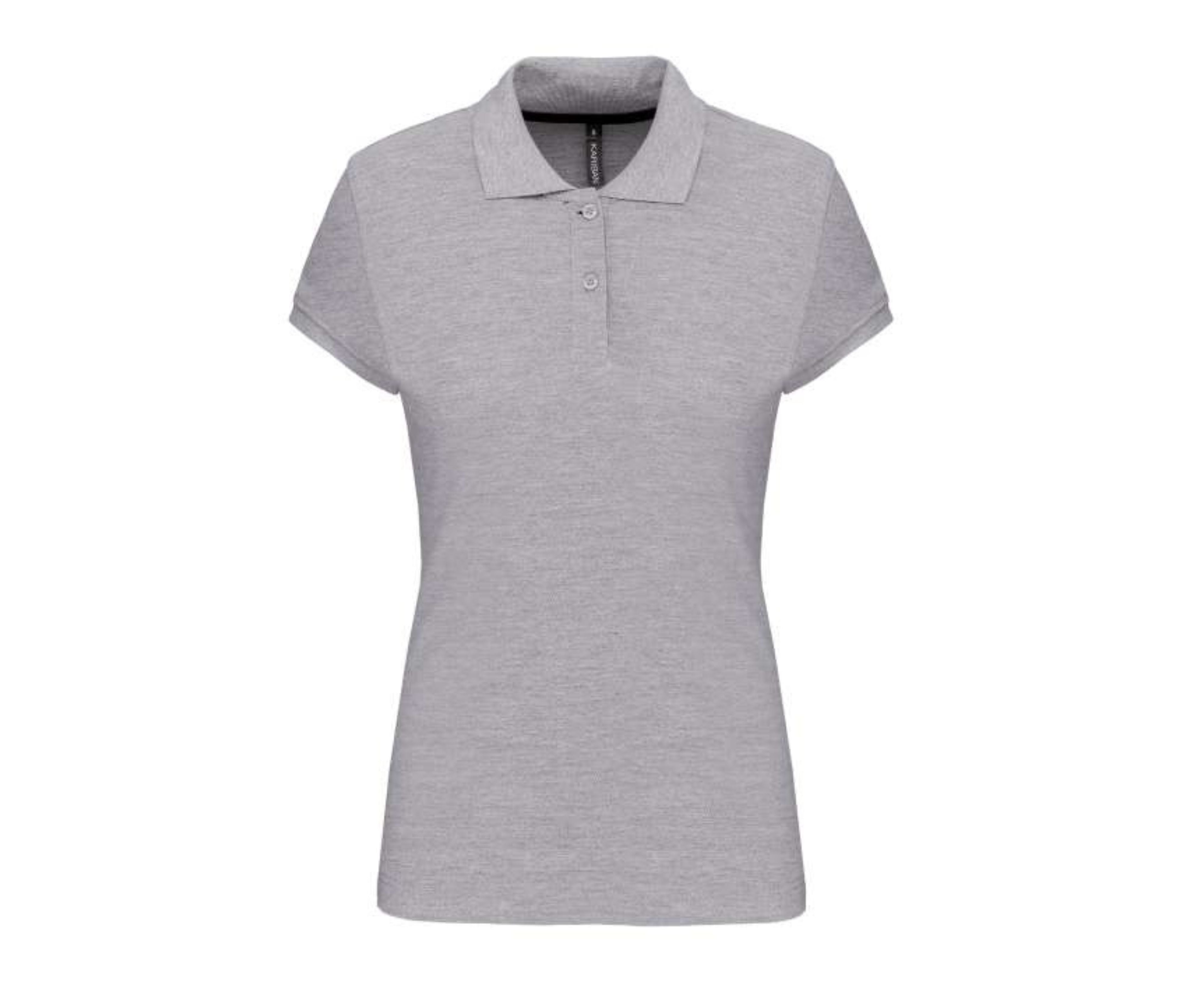 KA242 | Ladies Short Sleeved Polo Shirt Oxford Grey