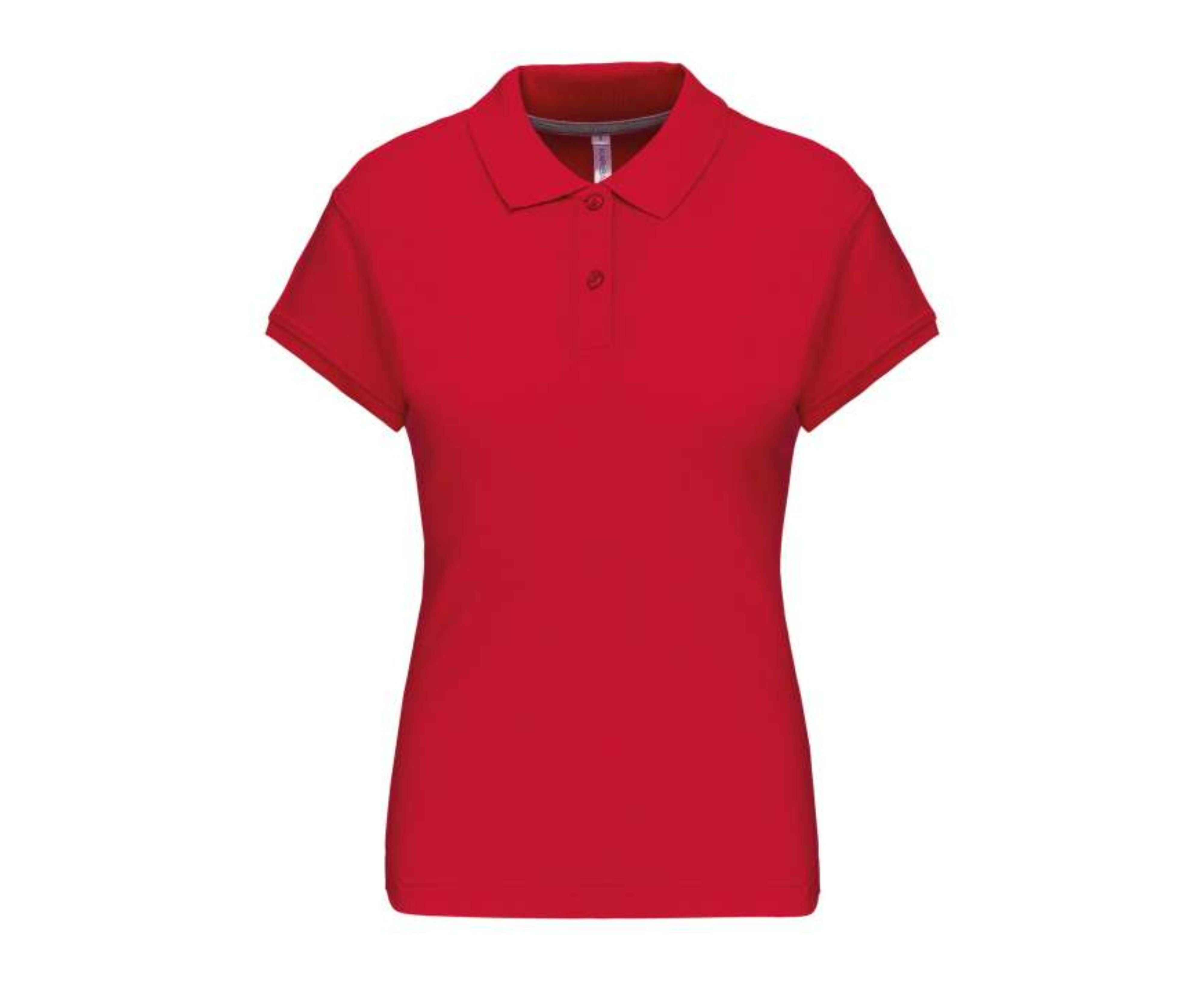 KA242 | Ladies Short Sleeved Polo Shirt Red