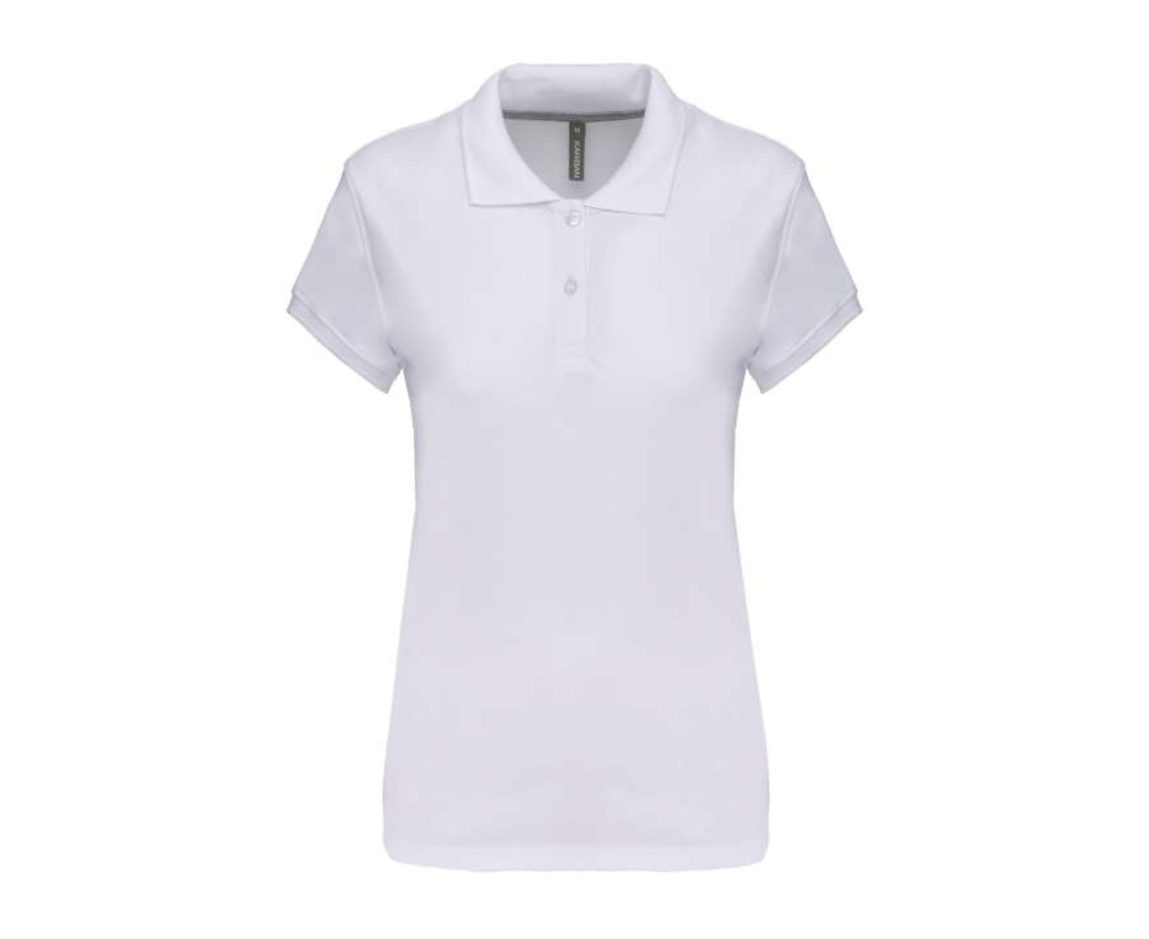 KA242 | Ladies Short Sleeved Polo Shirt White