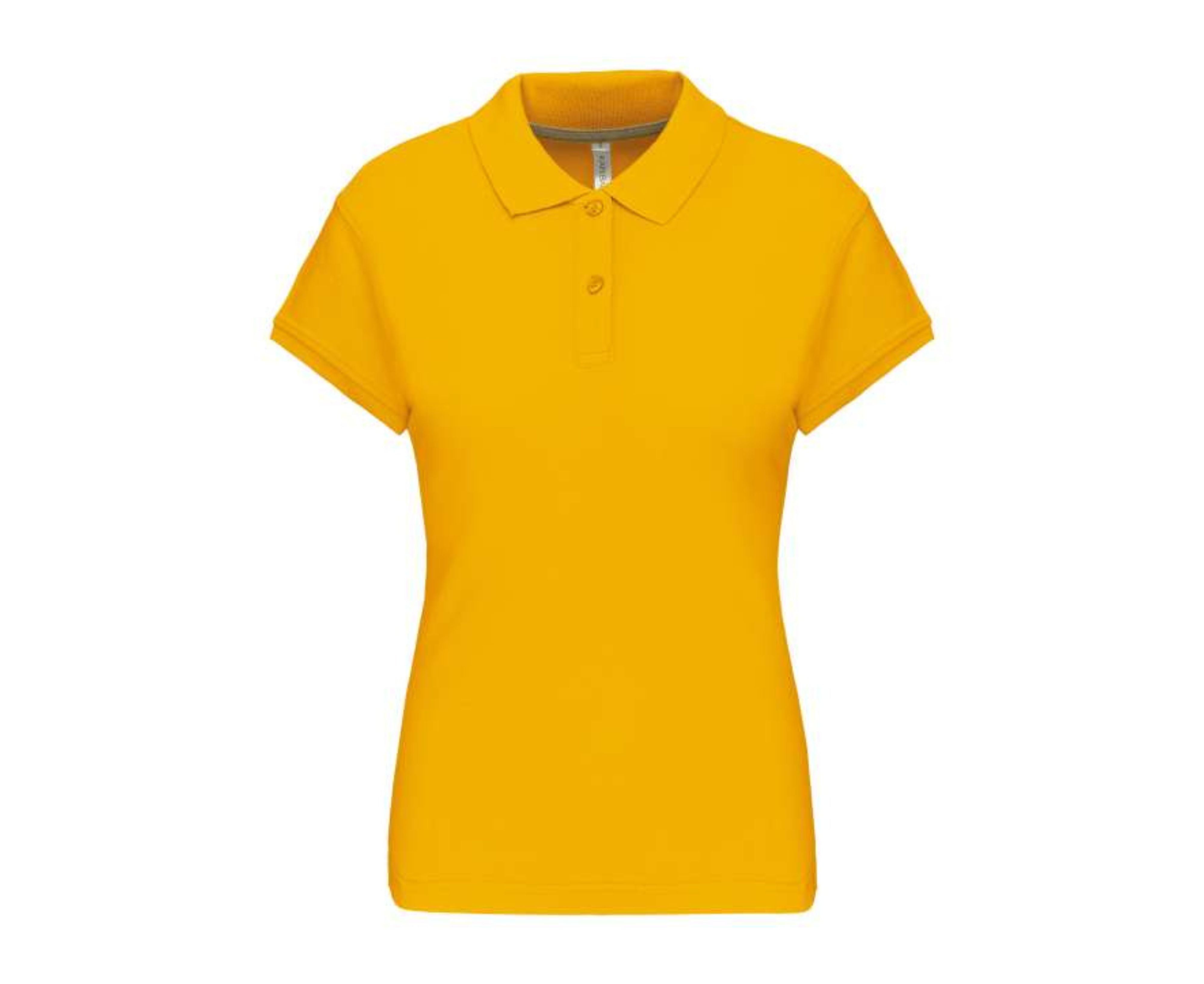 KA242 | Ladies Short Sleeved Polo Shirt Yellow