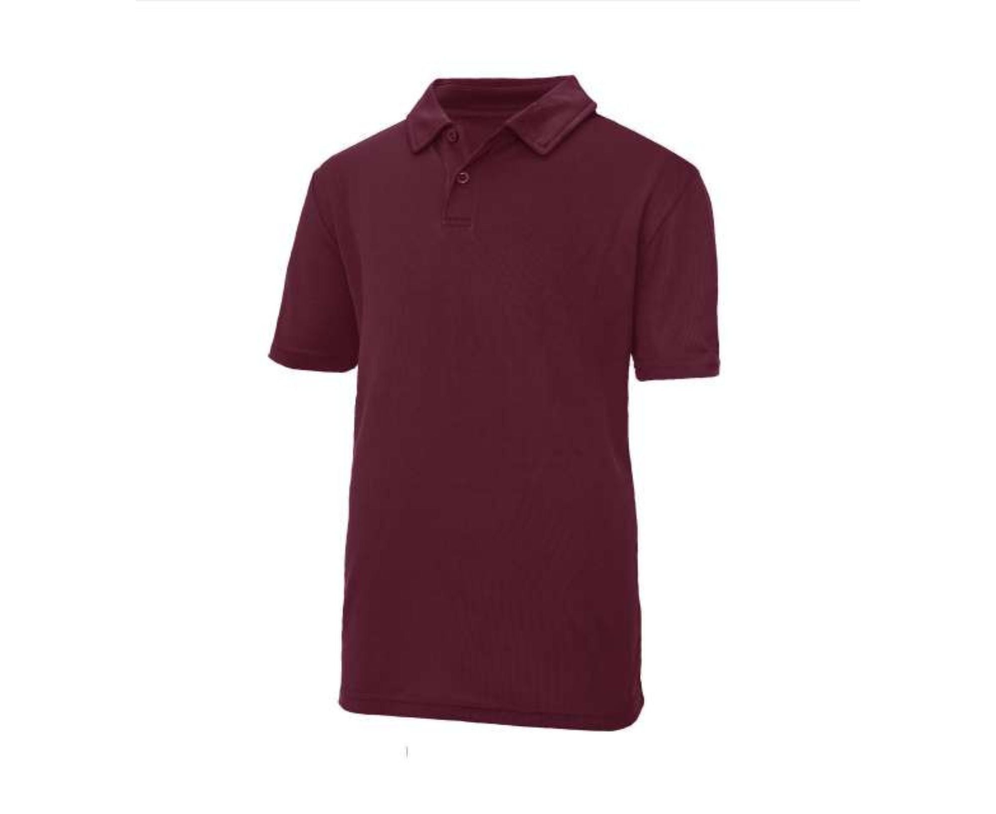 JC040J | Kids Cool Polo Shirt Burgundy