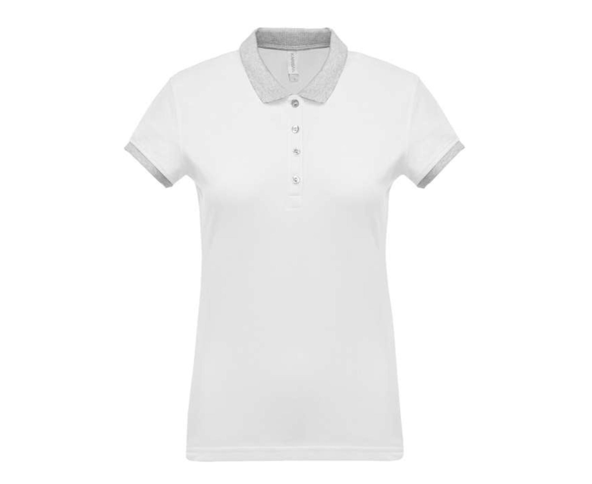 KA259 | Ladies Two-Tone Piqué Polo Shirt Red | Black