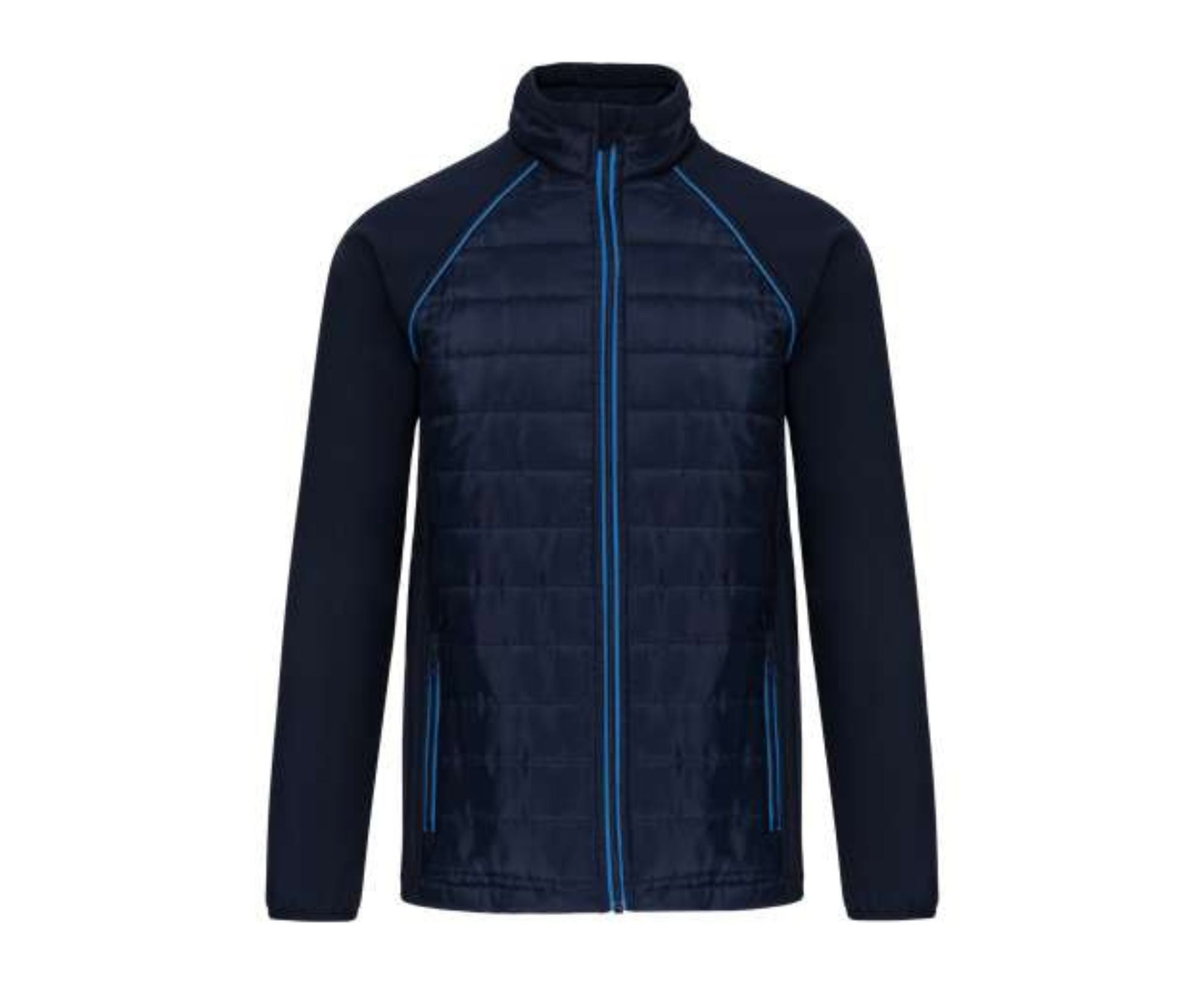 WK6147 | Unisex Dual-Fabric Daytoday Jacket Navy | Silver