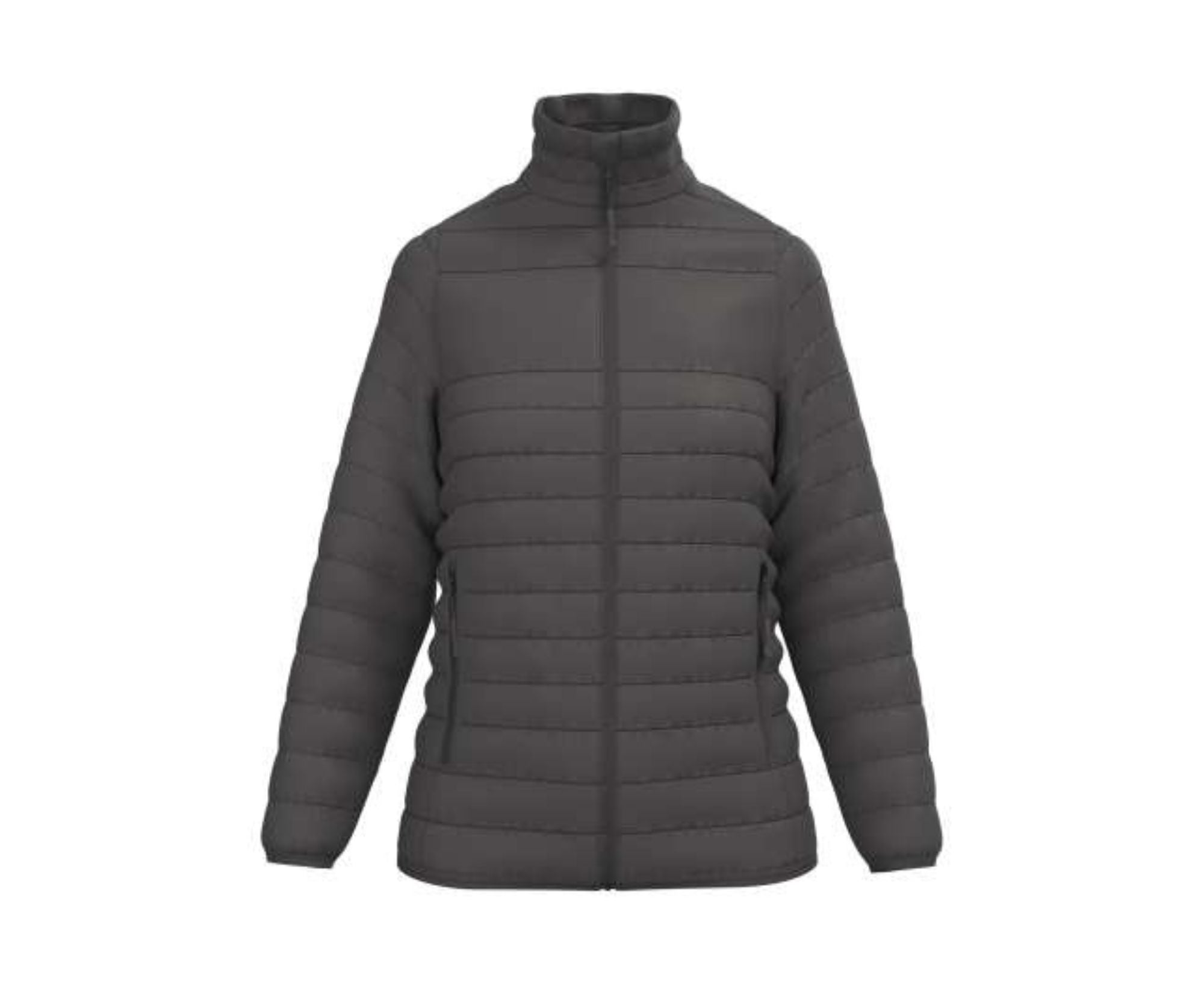 IB6176 | Ladies Padded Jacket Dark Grey