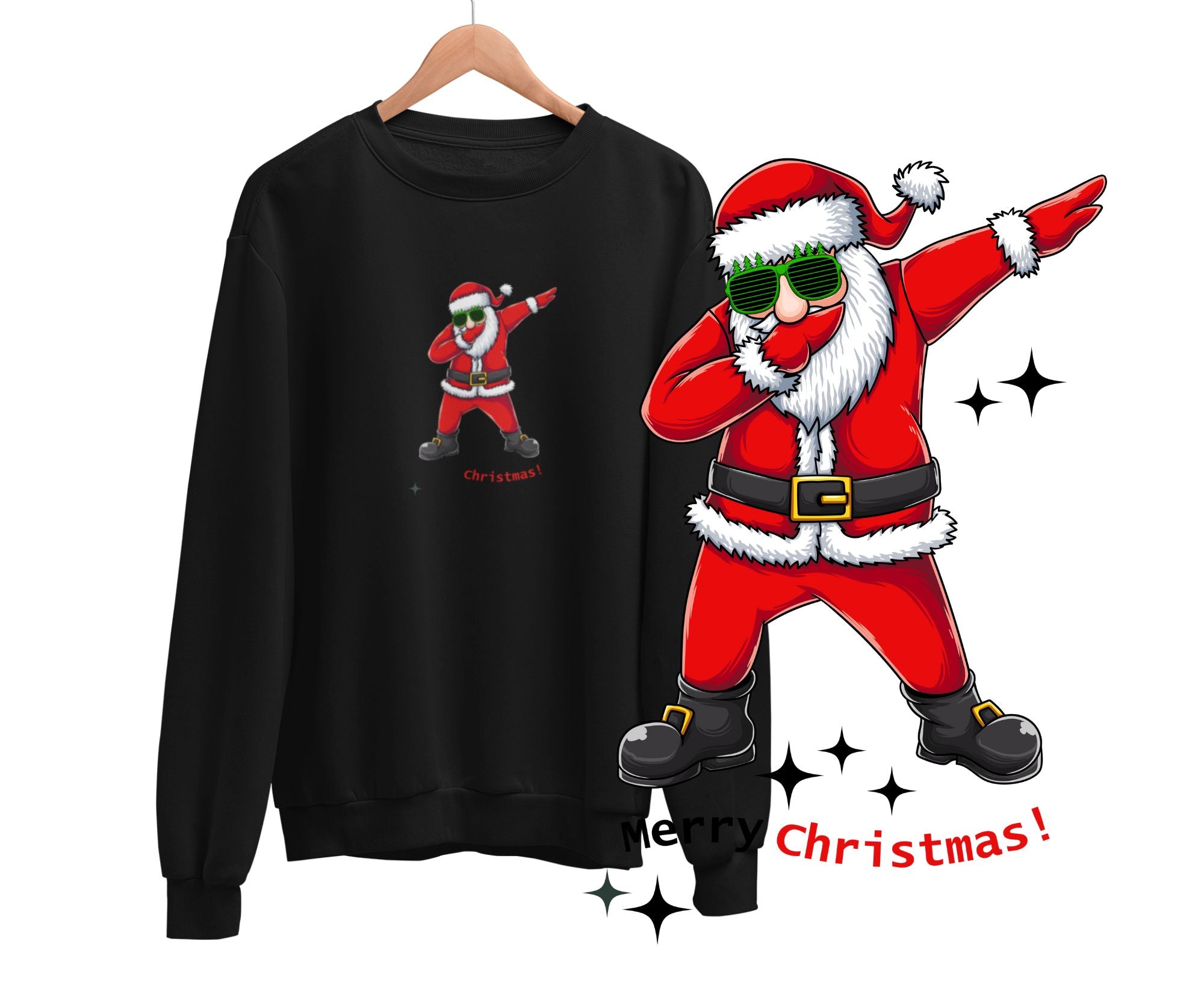 CDSSWK | Cool Dap Santa Kids Sweatshirt