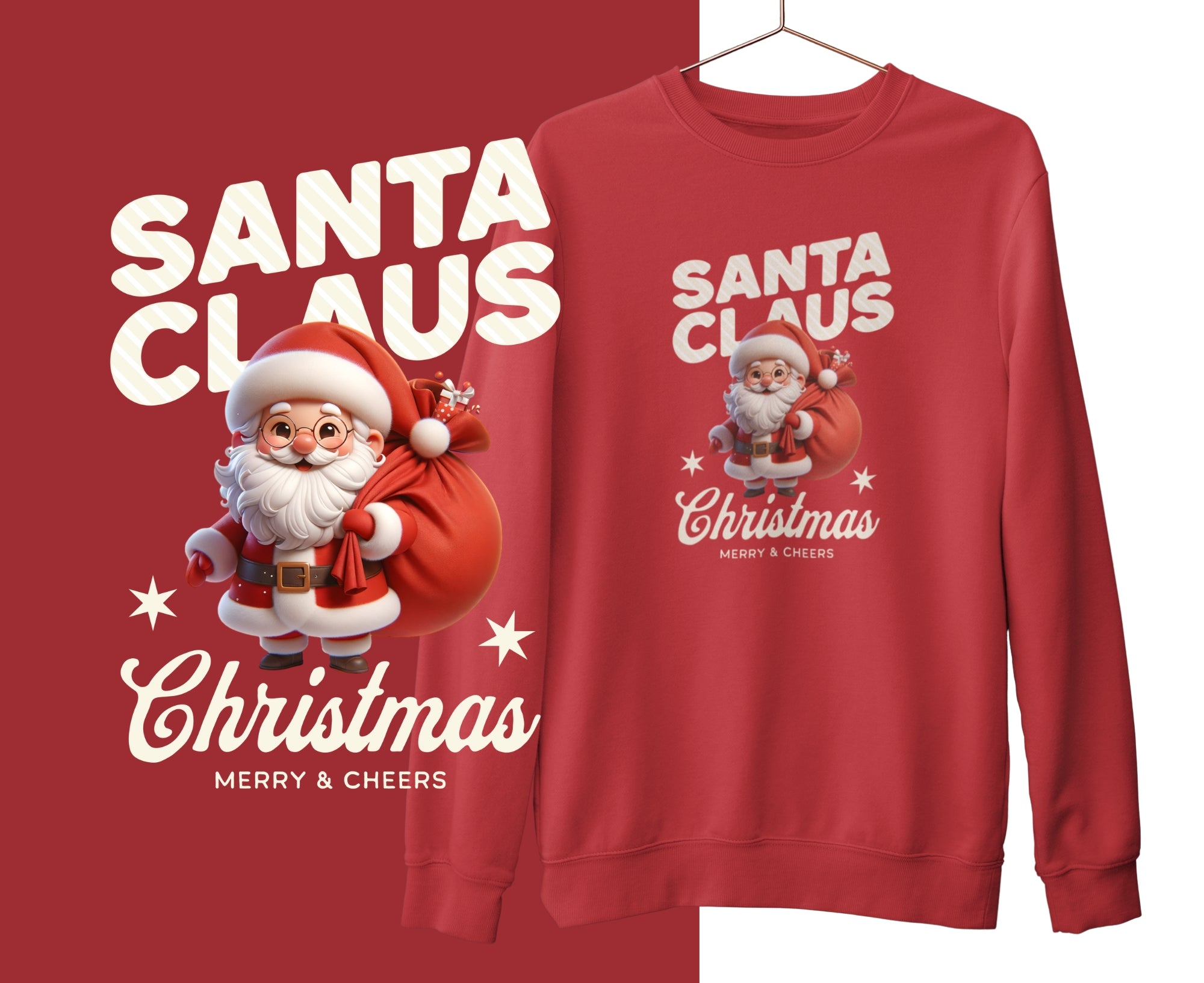 SSCSW | Santa Claus Christmas Unisex Sweatshirt