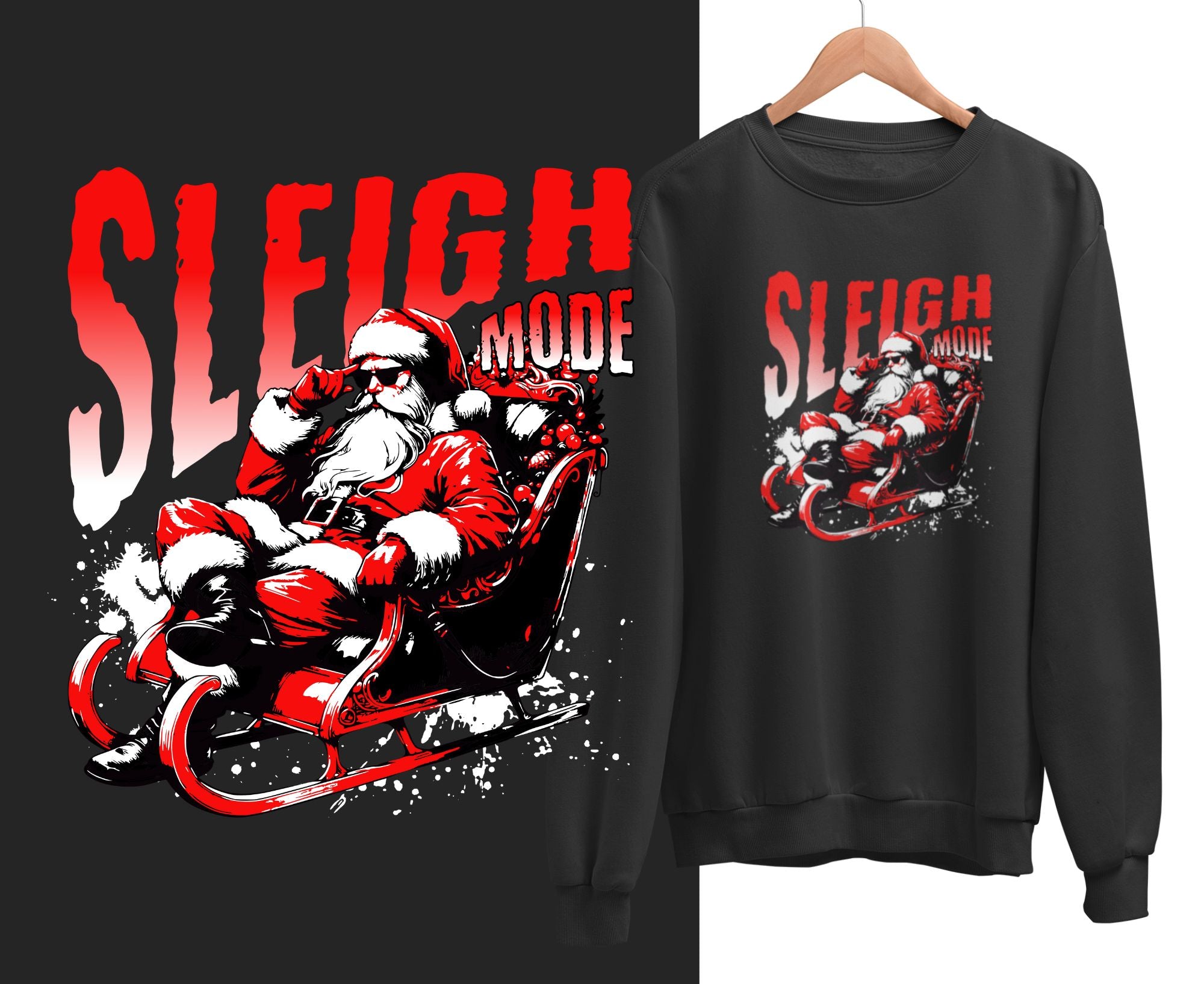 SMSWK | Sleigh Mode Kids Sweatshirt