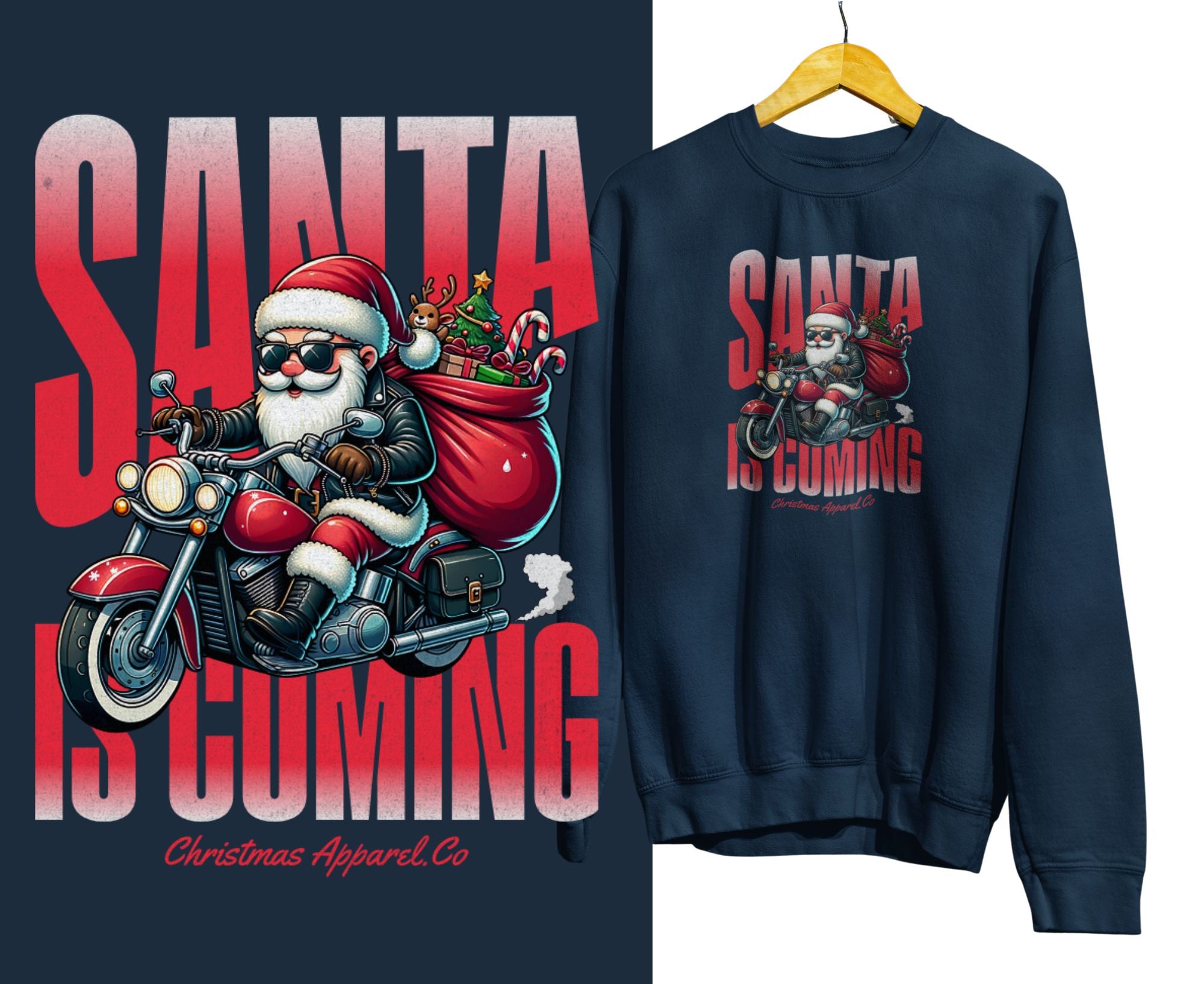 SCICSW | Santa Claus Is Coming Unisex Sweatshirt