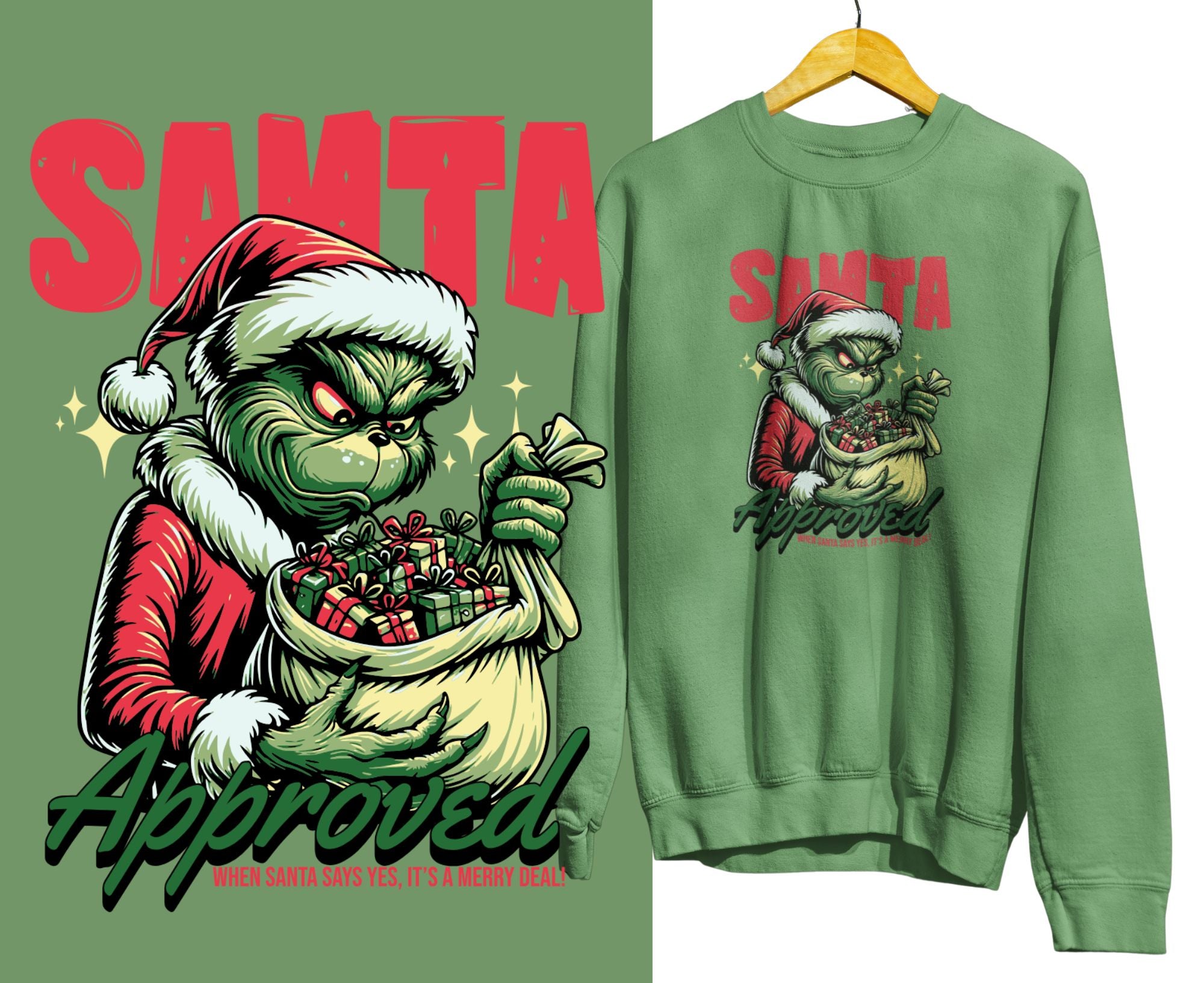 SASW | Santa Approved Unisex Sweatshirt