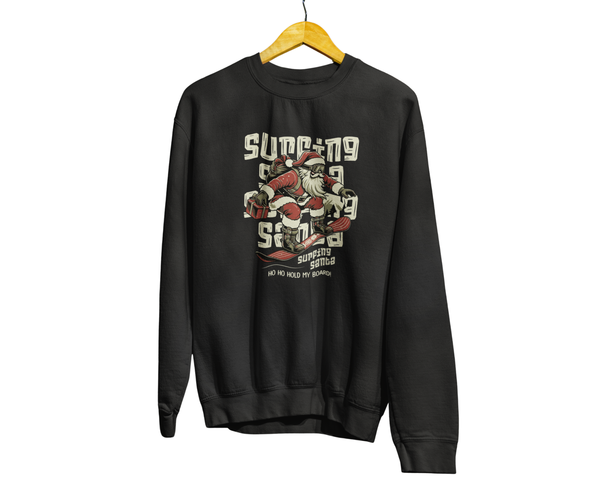 SFSW | Surfing Santa Unisex Sweatshirt