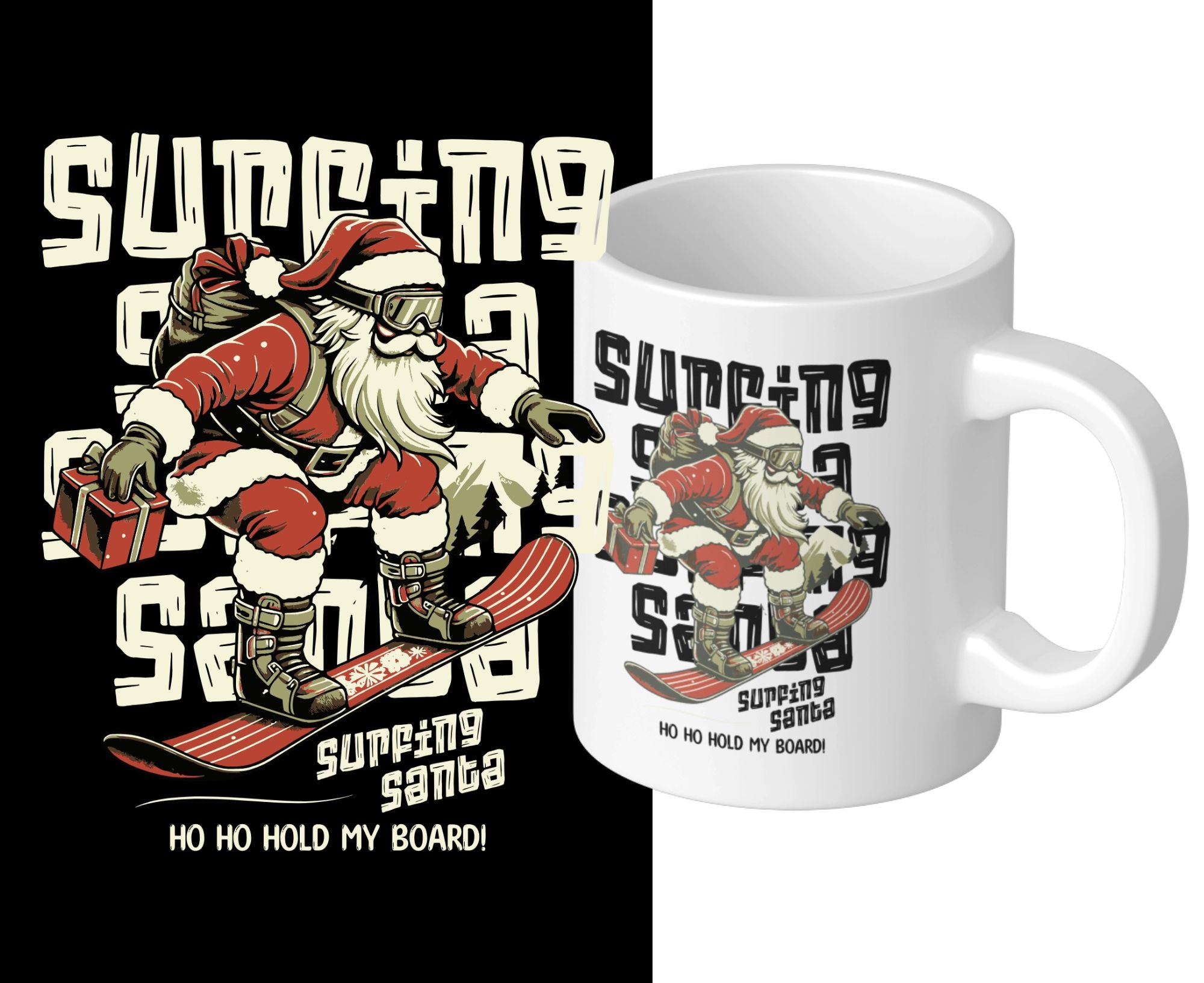 SFM | Surfing Santa Mug - 350 ml