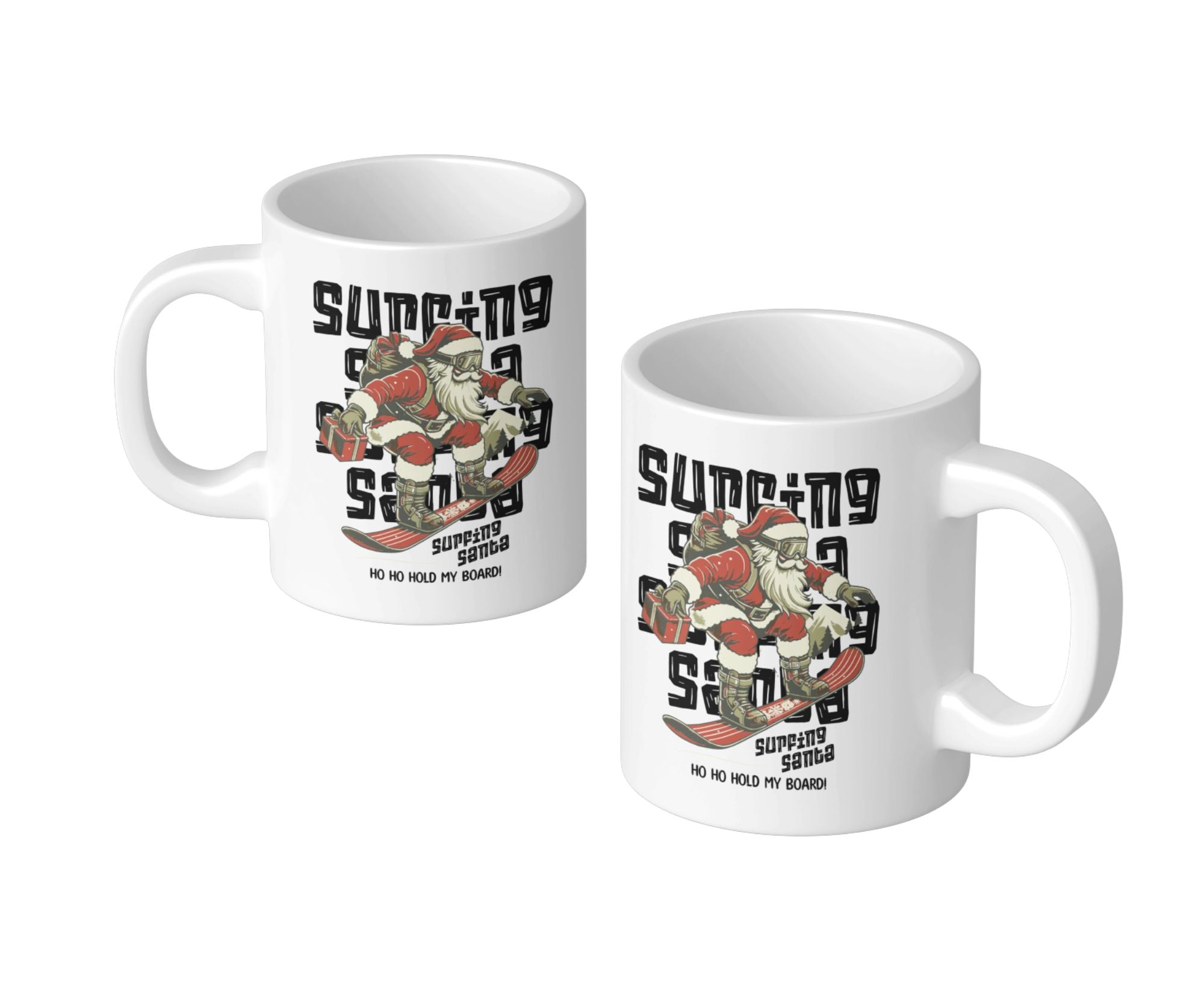 SFM | Surfing Santa Mug - 350 ml 350 ml
