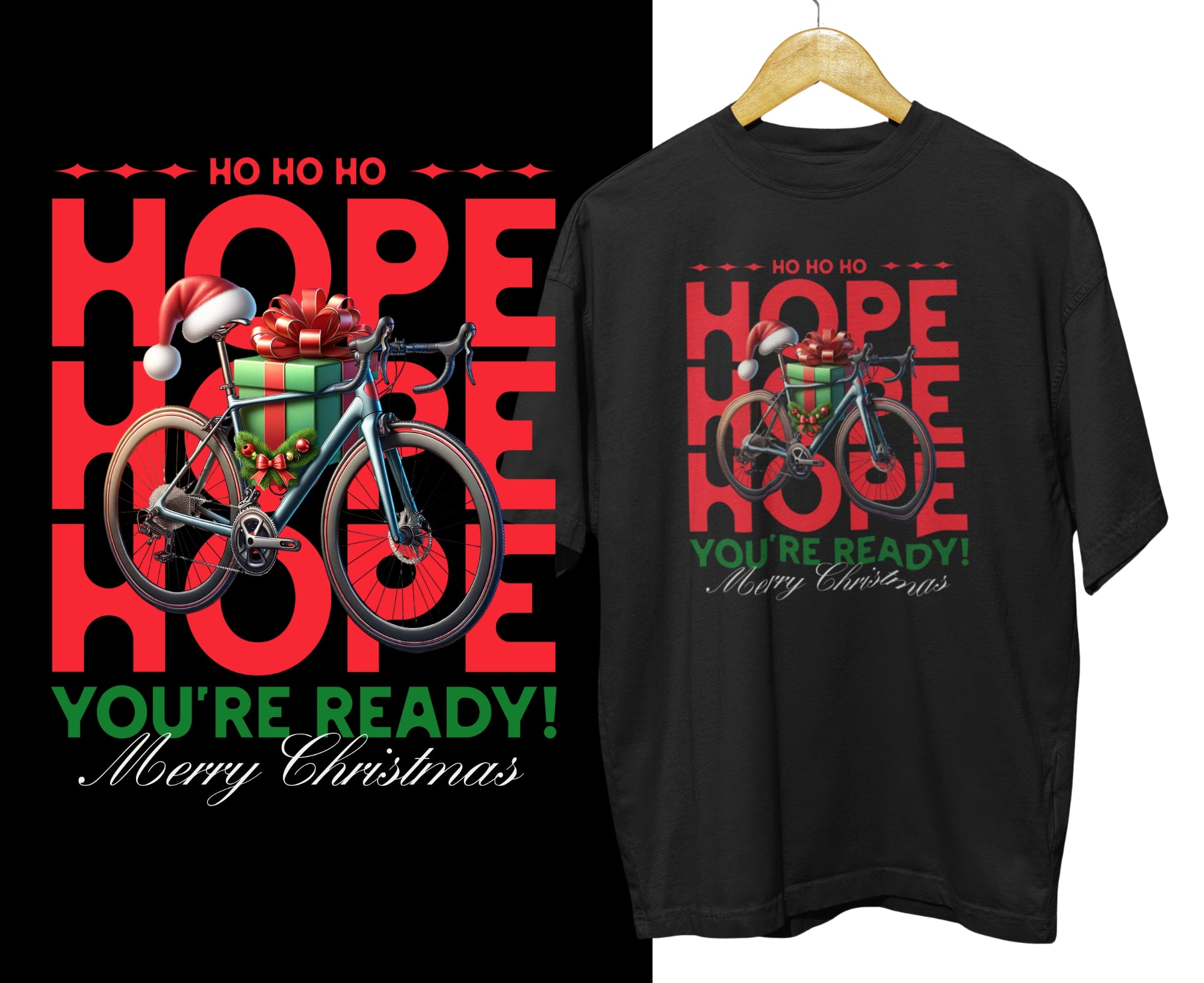 HYRT | Ho Ho Ho Hope You're Ready Unisex T-Shirt