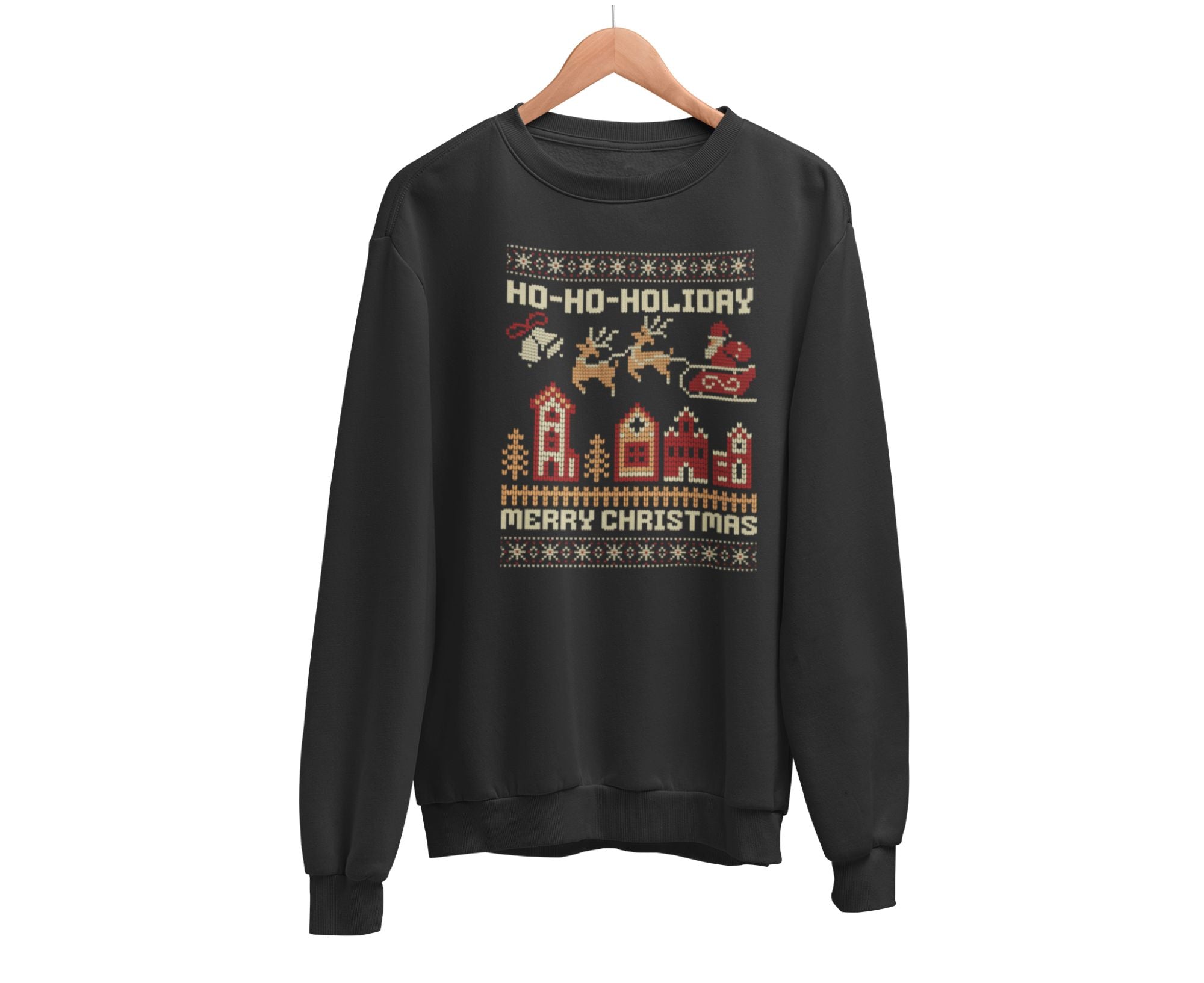 HHMCSWK | Ho Ho Holiday Merry Christmas Kids Sweatshirt