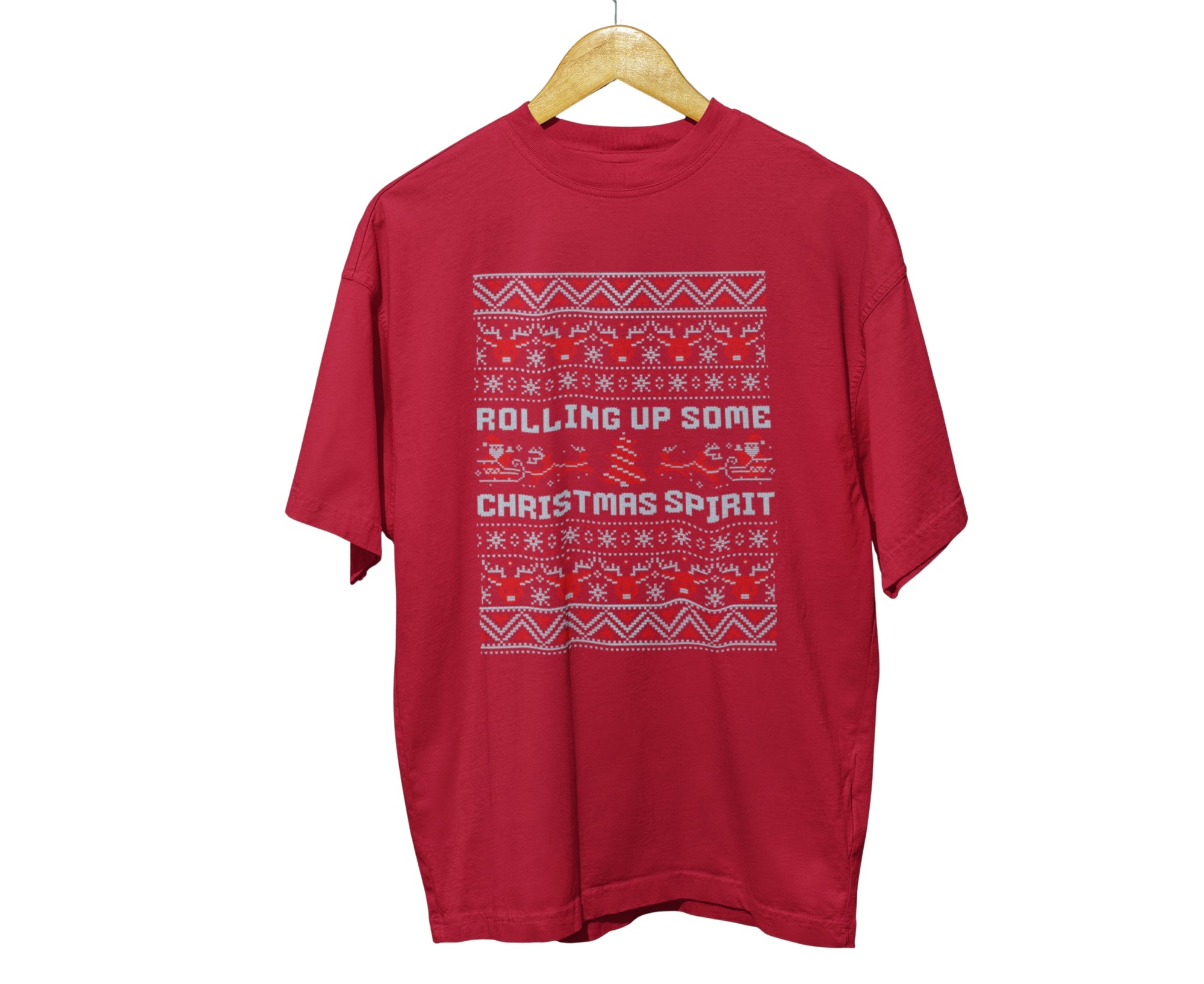 RUSCST | Rolling Up Some Christmas Spirit Unisex T-Shirt