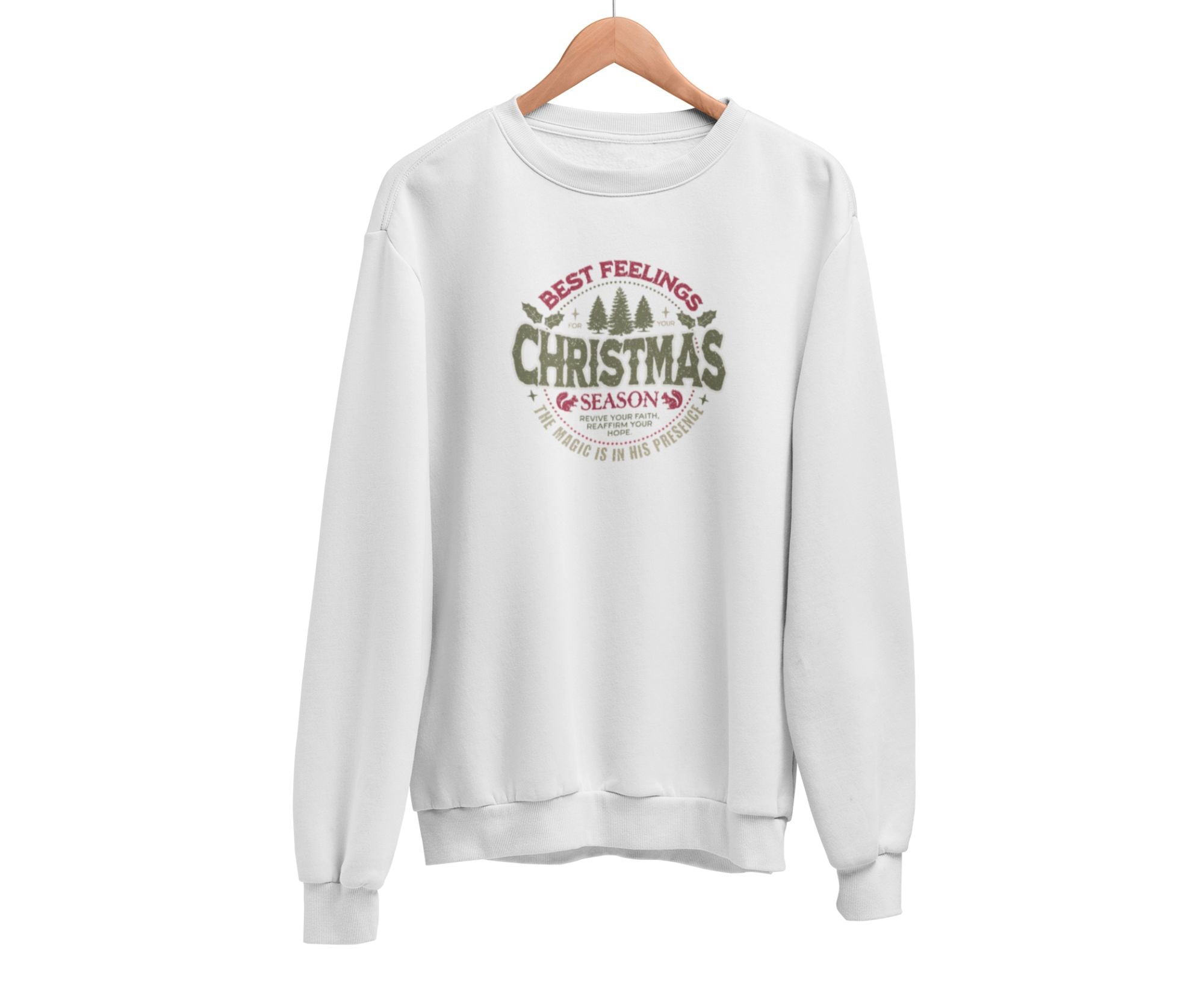 TBFCSWF | The Best Feeling Christmas Kids Sweatshirt