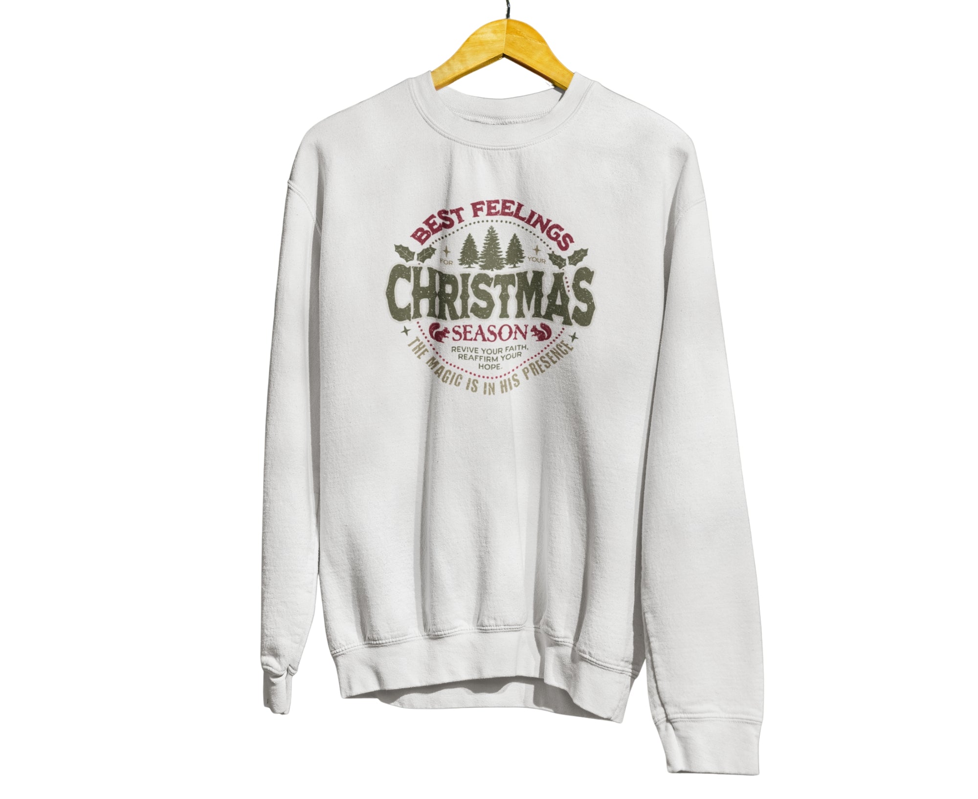 TBFCSW | The Best Feeling Christmas Unisex Sweatshirt