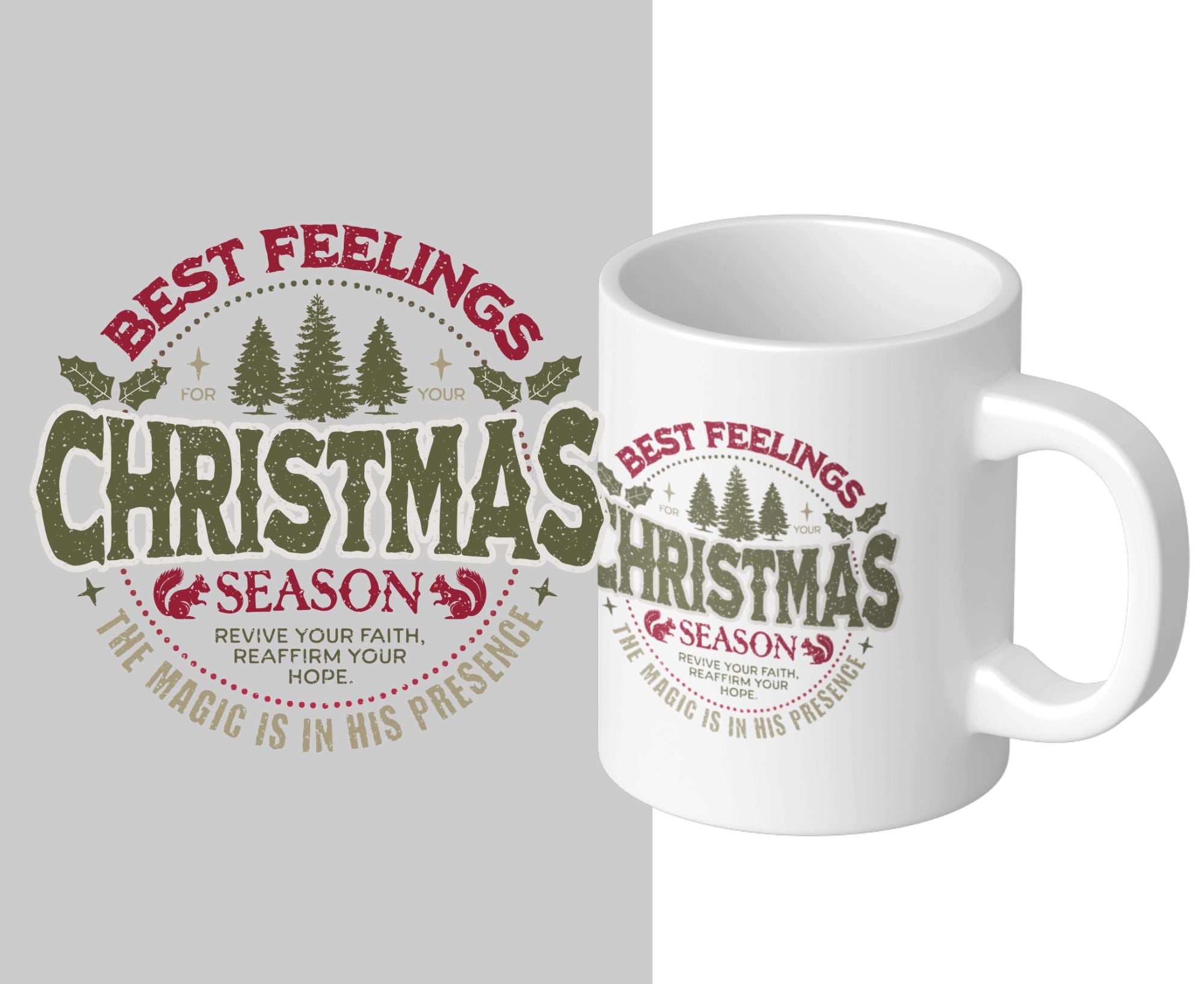TBFCM | The Best Feeling Christmas Mug - 350 ml