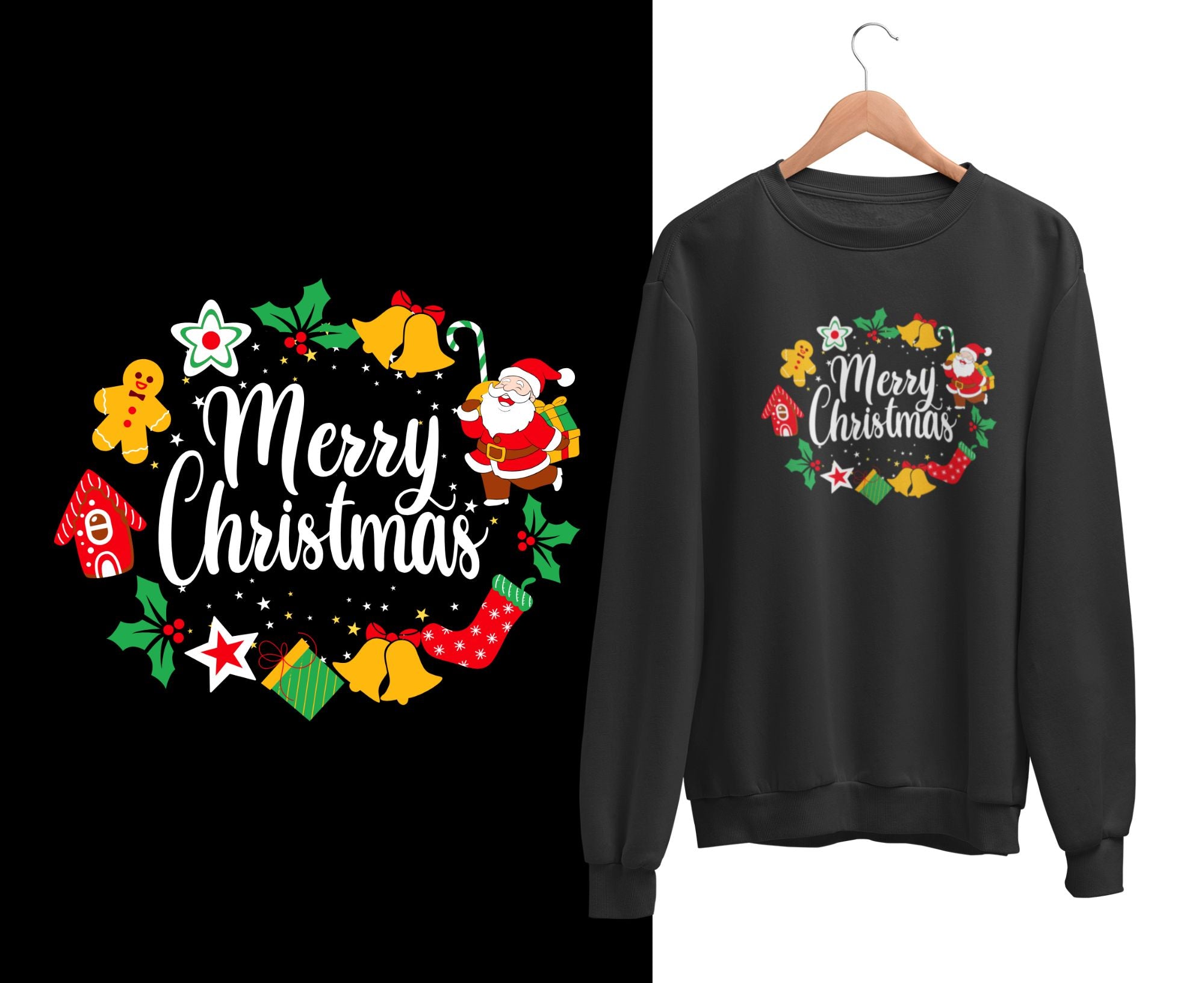 MC2SWK | Merry Christmas 2 Kids Sweatshirt