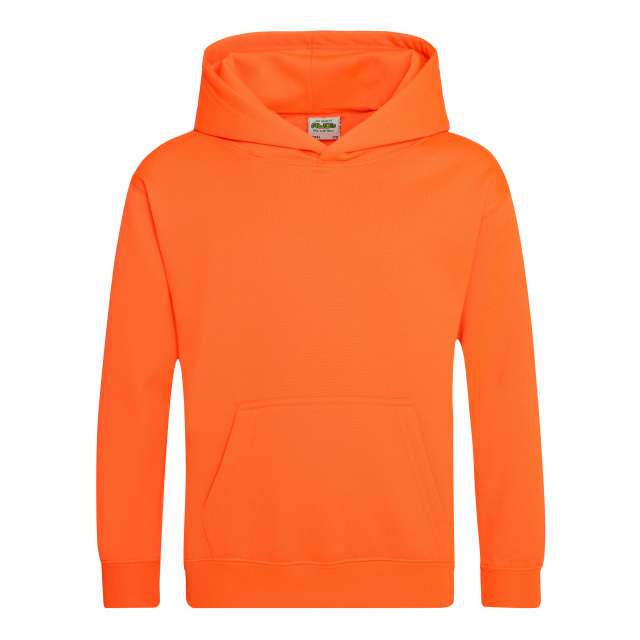AWJH004J | Kids Electric Hoodie Electric Orange