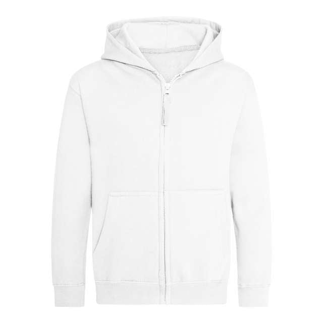 AWJH050J | Kids Full Zip Hoodie Arctic White