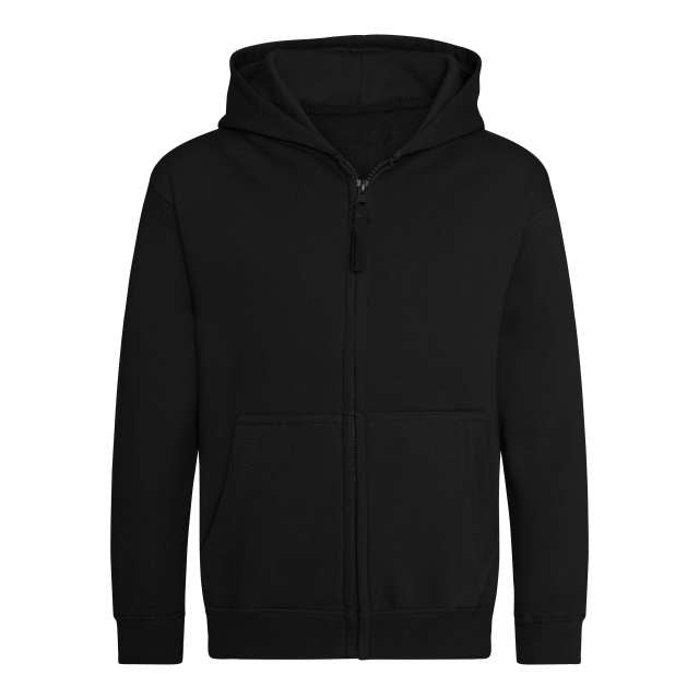 AWJH050J | Kids Full Zip Hoodie Jet Black