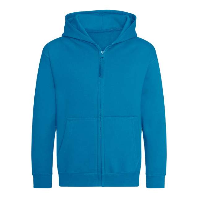 AWJH050J | Kids Full Zip Hoodie Blue Sapphire