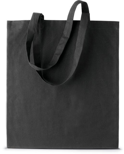 KI0223 | Basic Cotton Shopper Bag Black