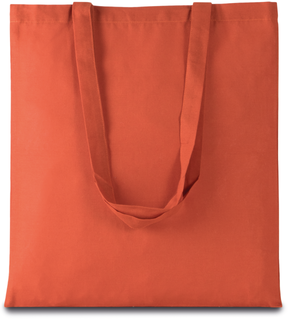 KI0223 | Basic Cotton Shopper Bag Burnt Orange