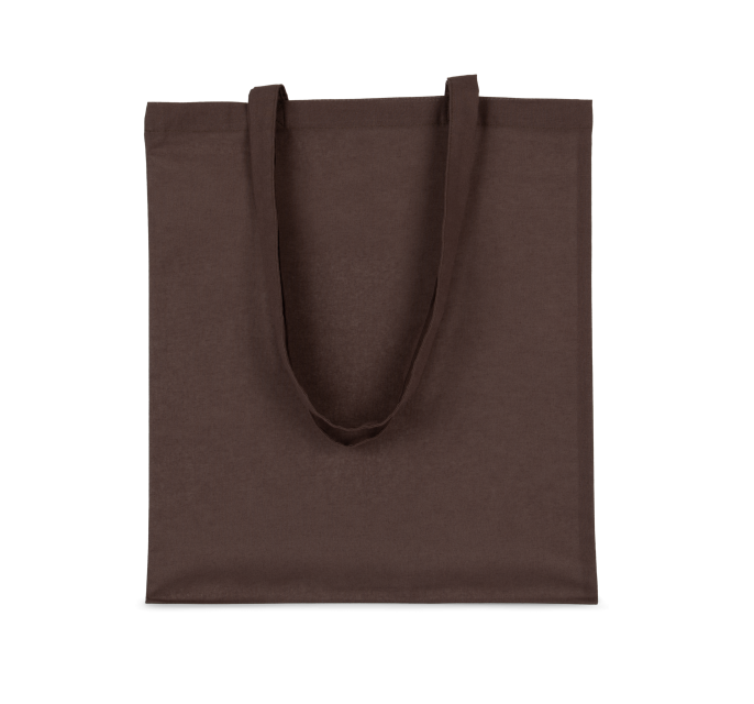 KI0223 | Basic Cotton Shopper Bag Chocolate