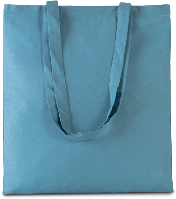 KI0223 | Basic Cotton Shopper Bag Delphinium Blue