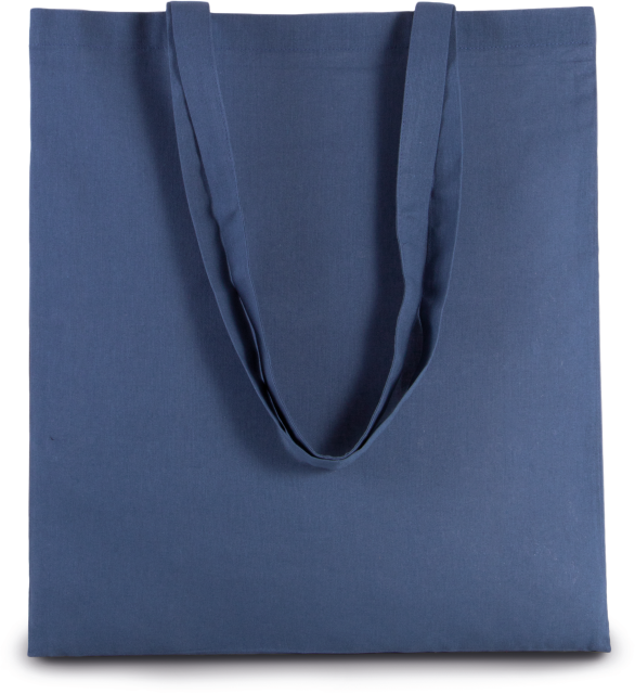 KI0223 | Basic Cotton Shopper Bag Iris Blue