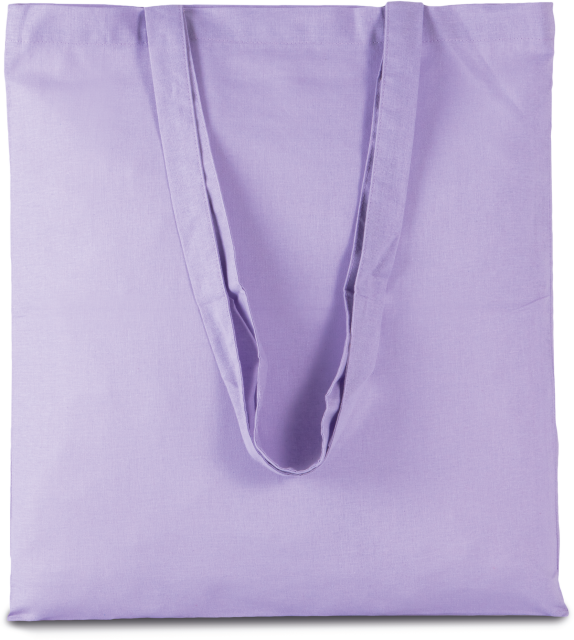 KI0223 | Basic Cotton Shopper Bag Light Violet