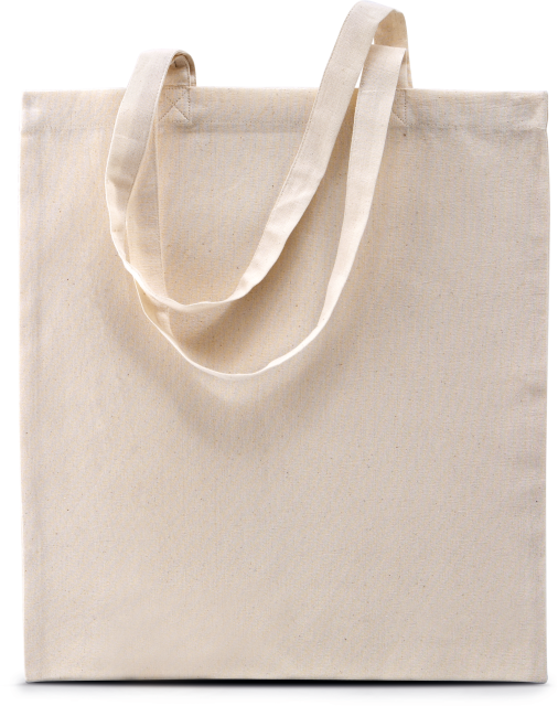 KI0223 | Basic Cotton Shopper Bag Natural
