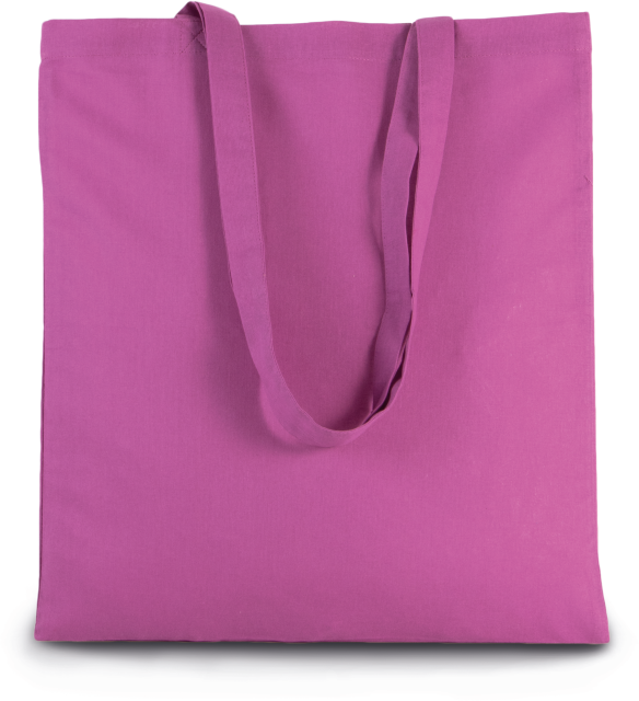 KI0223 | Basic Cotton Shopper Bag Radiant Orchid