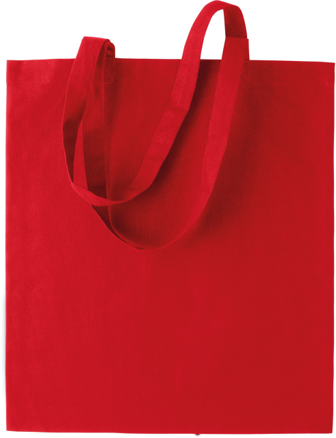 KI0223 | Basic Cotton Shopper Bag Red
