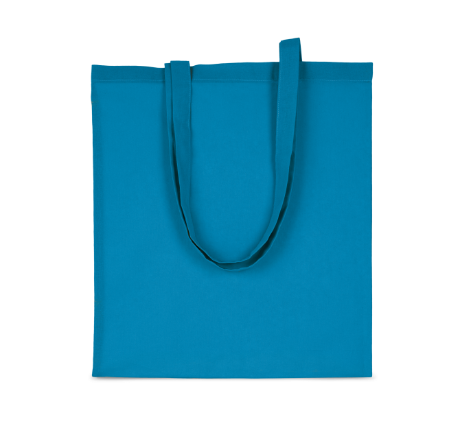 KI0223 | Basic Cotton Shopper Bag Tropical Blue