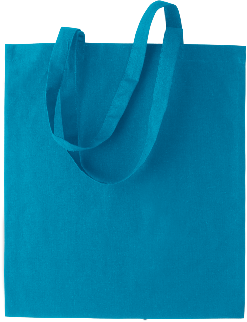 KI0223 | Basic Cotton Shopper Bag Turquoise