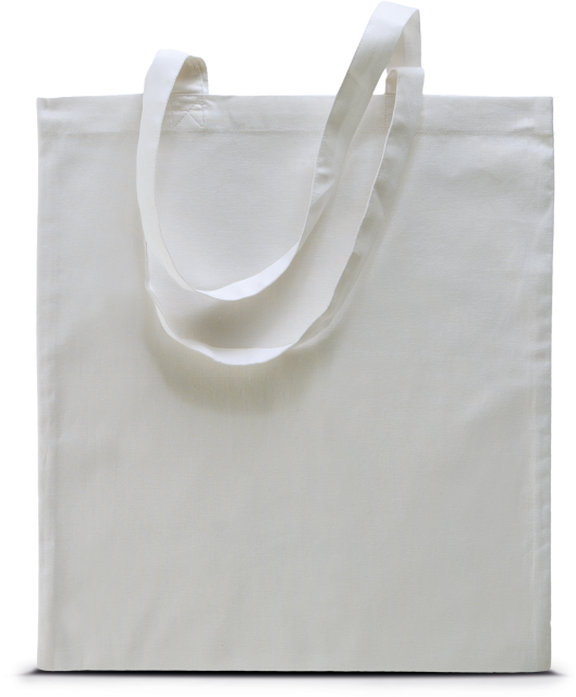 KI0223 | Basic Cotton Shopper Bag White