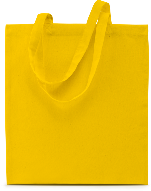 KI0223 | Basic Cotton Shopper Bag Yellow