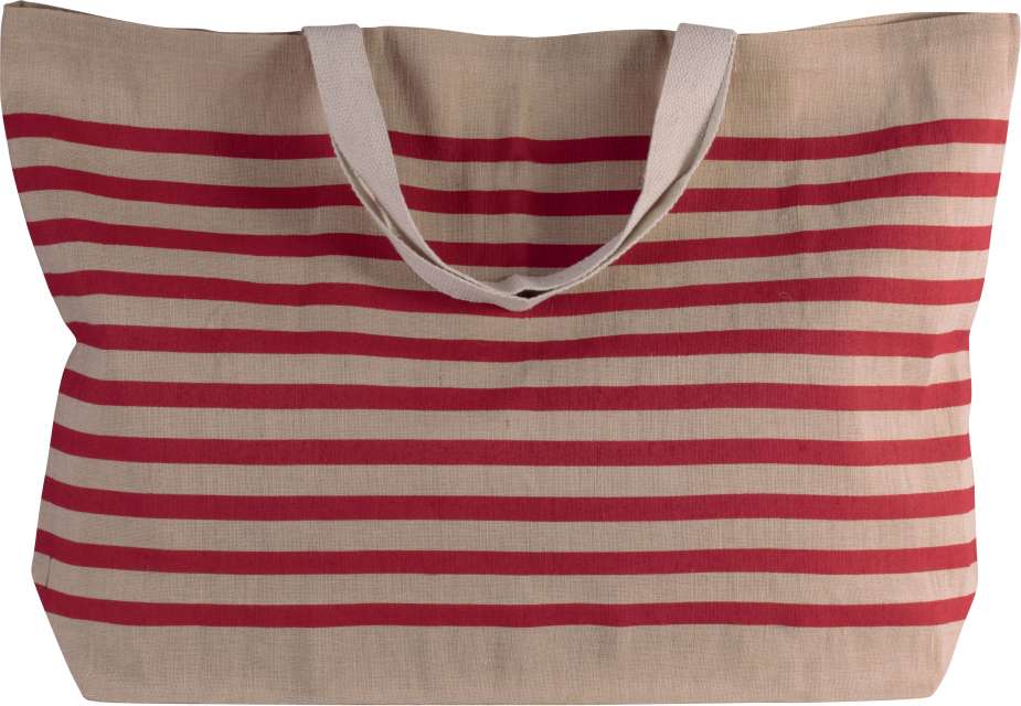 KI0228 | Large Juvo Hlld-All Bag Natural | Red