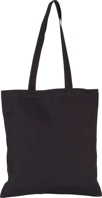 KI0250 | Cotton Canvas Shopper Bag Black