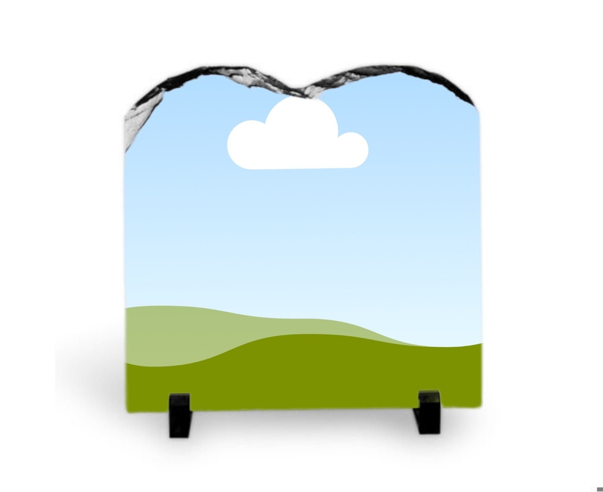 STSGB2.30X30 | Subli Granite Block - 300x300 mm White