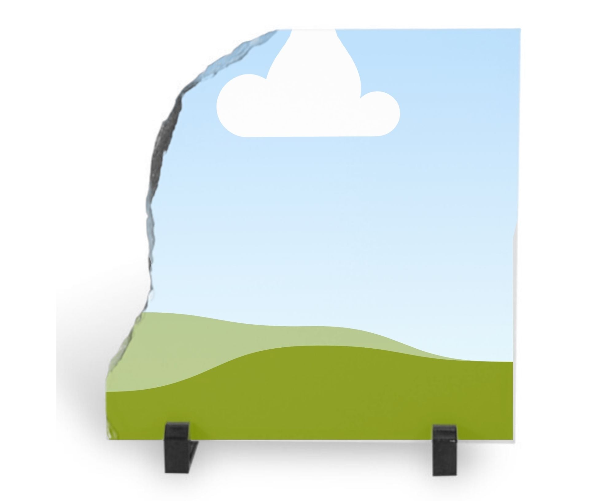 STSGB3.20X20 | Subli Granite Block - 200x200 mm White