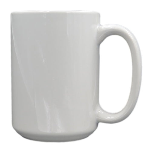 GPPM450 | White Plain Ceramic Mug - 450 ml