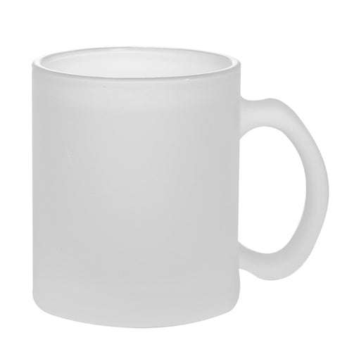 GPFM350 | Frosted Glass Mug- 350 ml White 350 ml